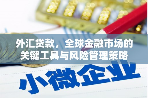 乌尔禾外汇贷款，全球金融市场的关键工具与风险管理策略