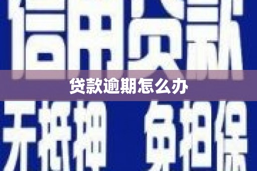 乌尔禾贷款逾期怎么办