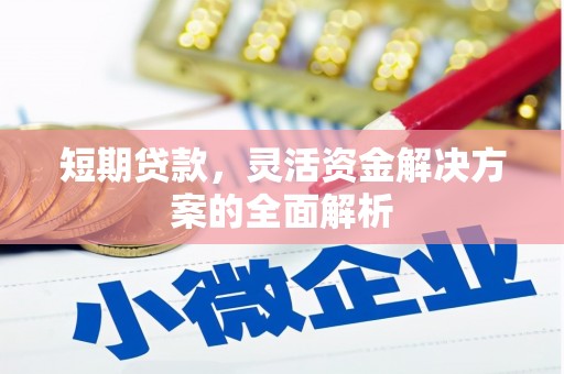 乌尔禾短期贷款，灵活资金解决方案的全面解析